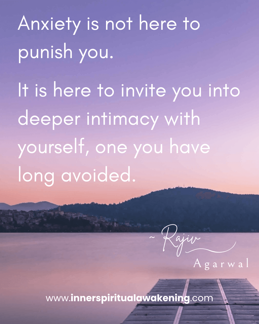 122 Anxiety is not here to punish you. It is here to invite you into deeper intimacy with yourself, one you have long avoided
